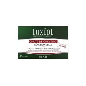 Luxeol Chute de Cheveux Reactionnelle 90 Gelules - Boîte 90 gelules