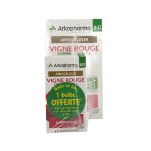 Arkopharma Arkogélules Vigne Rouge Bio 150 Gélules + 45 Gélules Offertes - Lot 150 gélules + 45 gélules - Publicité