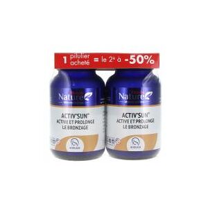 Pharm Nature Activ'Sun Active et Prolonge le Bronzage Lot de 2 x 60 Gelules - Lot 2 x 60 gelules