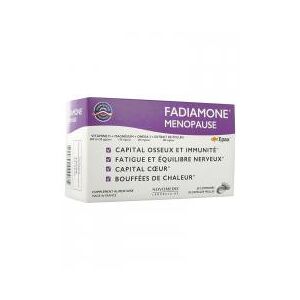 Laboratoire Novomedis Fadiamone Menopause 60 Comprimes + 30 Capsules Molles - Boîte 60 comprimes + 30 capsules