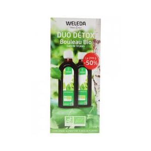 Weleda Duo Detox Jus de Bouleau Bio Lot de 2 x 250 ml - Coffret 2 x 250 ml