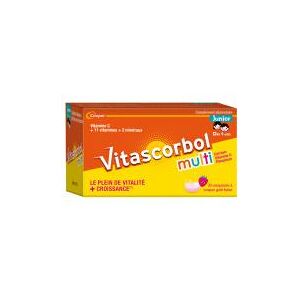 Vitascorbol Multi Junior 30 Comprimés à Croquer - Boîte 30 comprimés