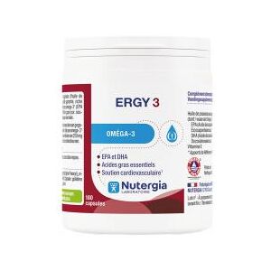 Nutergia Ergy 3 180 Capsules - Pot 180 capsules