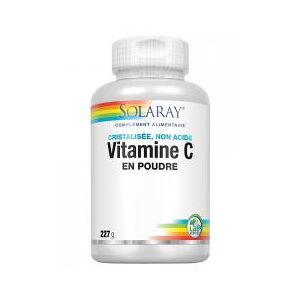Solaray Vitamine C en Poudre 227 g - Pot 227 g - Publicité