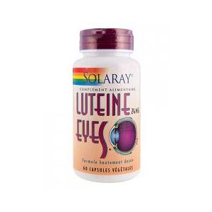 Solaray Lutéine Eyes 24 mg 60 Capsules - Pot 60 capsules