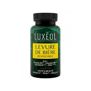 Luxéol Levure de Bière Revivifiable 90 Gélules - Pot 90 gélules