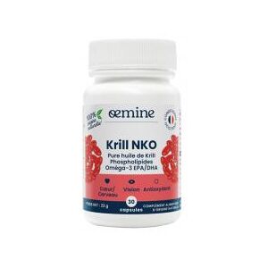 Oemine Krill NKO 30 Capsules - Pot 30 capsules