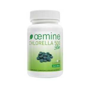 Oemine Chlorella 500 Bio 60 Comprimes - Pot 60 comprimes