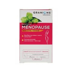 Granions Menopause 28 Gelules - Boîte 28 gelules