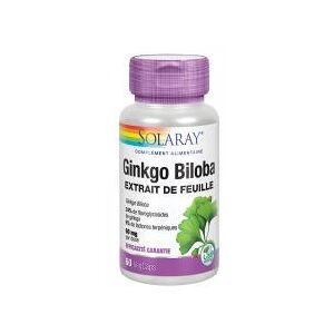 Solaray Ginkgo Biloba 60 Capsules Vegetales - Pot 60 capsules