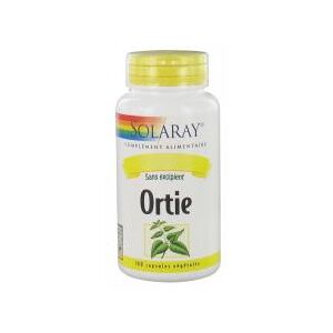 Solaray Ortie 100 Capsules Vegetales - Pot 100 capsules