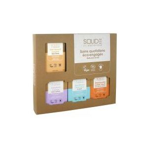 Alphanova Solide Coffret Decouverte Solide Peaux Seches Bio - Coffret 4 produits