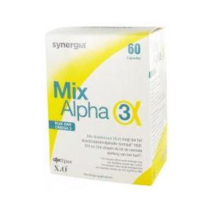 Synergia Mix-Alpha 3 60 Capsules - Boîte 60 capsules