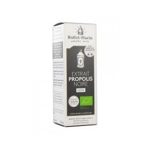 Ballot-Flurin Extrait de Propolis Noire Bio 15 ml - Flacon compte goutte 15 ml