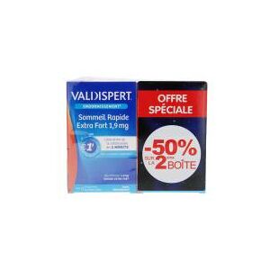 Valdispert Sommeil Rapide Extra Fort 19 mg Lot de 2 x 40 Comprimes Orodispersibles Lot 2 x 40 comprimes