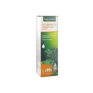 Naturland Vitamine D3 Vegetale 15 ml Flacon compte goutte 15 ml