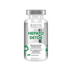 Biocyte Longevity Hepato Detox 60 Gelules - Pot 60 gelules