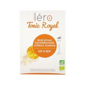 Lero Tonic Royal Bio 20 Ampoules - Boîte 20 ampoules de 10 ml