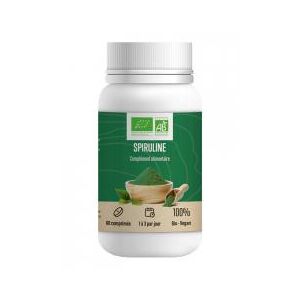 Léro Spiruline Bio 60 Comprimés - Pot 60 comprimés