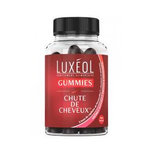 Luxeol Chute de Cheveux 60 Gummies - Pot 60 gommes