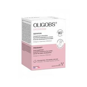 Laboratoire CCD Oligobs Grossesse 90 Comprimes + 90 Capsules - Boîte 90 comprimes + 90 capsules