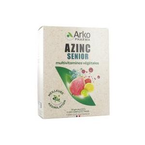 Arkopharma Azinc Senior Multivitamines Vegetales 60 Gelules - Boîte 60 gelules