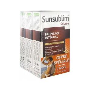 Nutreov Sunsublim Bronzage Intégral Peau Normale Lot de 3 x 30 Capsules - Lot 3 x 30 capsules