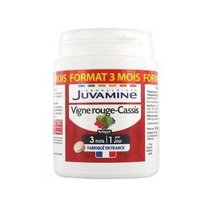 Juvamine Vigne Rouge Cassis 90 Comprimes - Pot 90 Comprimes