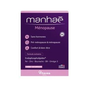 Vitavea Manhae Menopause 30 Capsules - Boîte 30 capsules