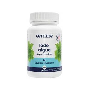 Oemine Iode Algue 60 Gelules - Pot 60 gelules