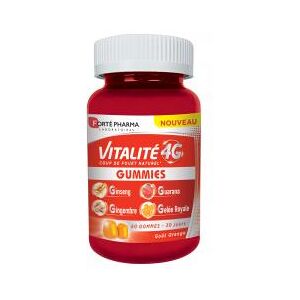 Forte Pharma Vitalite 4G 60 Gummies - Pot 60 gommes