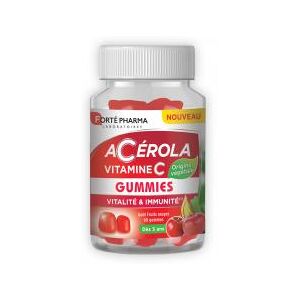 Forte Pharma Acerola Vitamine C 60 Gummies - Pot 60 gommes