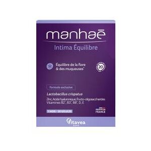 Vitavea Manhae Intima Équilibre 15+ 30 Gelules - Boîte 30 gelules