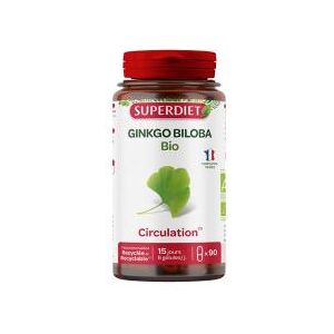 Superdiet Ginkgo Biloba Bio 90 Gélules - Pot 90 gélules - Publicité