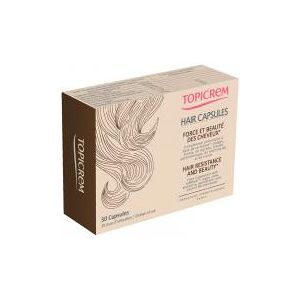 Topicrem Hair Capsules Force et Beaute des Cheveux 30 Capsules - Boîte 30 capsules