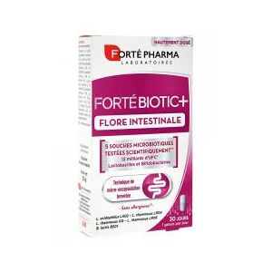 Forte Pharma ForteBiotic+ Flore Intestinale 30 Gelules - Boîte 30 Gelules