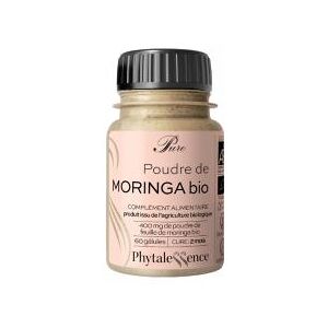 Phytalessence Pure Moringa Bio 60 Gélules - Pot 60 gélules