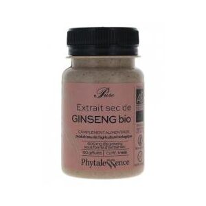 Phytalessence Pure Ginseng Bio 60 Gelules Pot 60 gelules