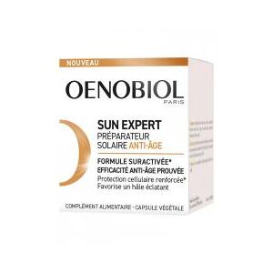 Oenobiol Sun Expert Preparateur Solaire Anti-Âge 30 Capsules - Pot 30 capsules