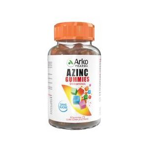 Arkopharma Azinc Gummies 9 Vitamines 60 Gummies - Pot 60 gommes