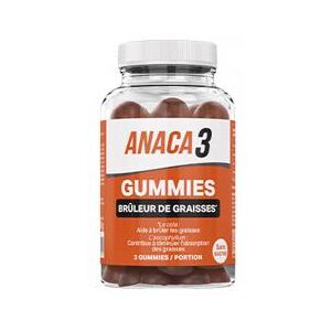 Anaca3 Gummies Bruleur de Graisses 60 Gummies - Pot 60 gommes