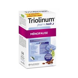 Nutreov Triolinum Jour & Nuit Menopause 120 Gelules - Boîte 120 gelules