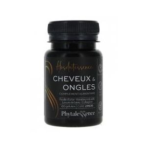Phytalessence Cheveux & Ongles 60 Gelules - Pot 60 gelules