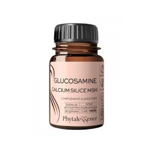 Phytalessence Glucosamine Calcium Silice MSM 30 Gélules - Pot 30 gélules - Publicité