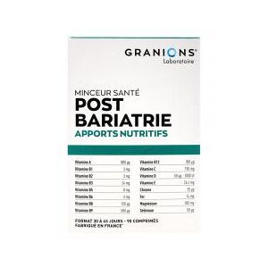 Granions Post-Bariatrie 90 Comprimes - Boîte 90 comprimes