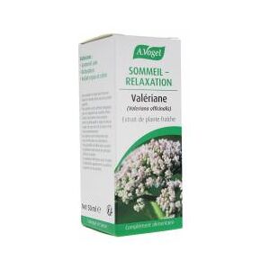 A.Vogel Sommeil Relaxation Valeriane Extrait de Plante Fraîche 50 ml - Flacon 50 ml