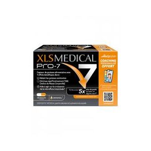 XLS Medical Pro-7 Aide à la Perte de Poids 180 Gélules - Boîte 180 gélules