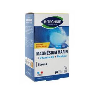 Biotechnie Magnesium Marin B6 Rhodiola 90 Gelules - Boîte 90 gelules