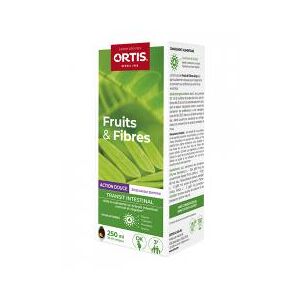 Ortis Fruits & Fibres Action Douce Sirop 250 ml - Flacon 250 ml