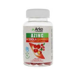 Arkopharma Azinc Acerola 60 Gummies - Pot 60 gommes